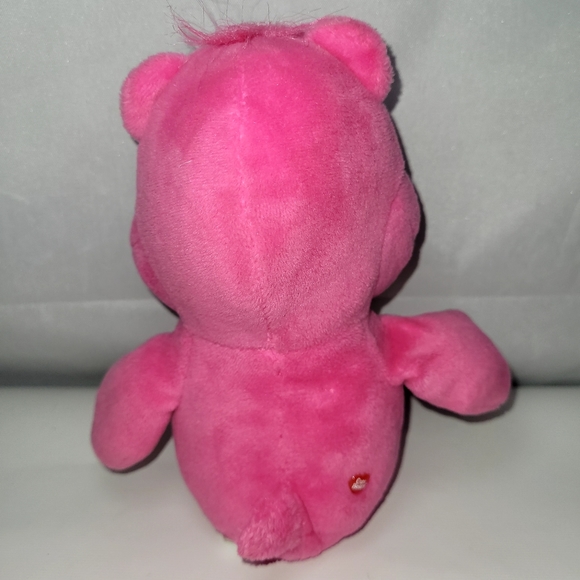 CARE BEAR Cheer Bear 8” Pink Beanbag/Stuffed Animal - Picture 2 of 7